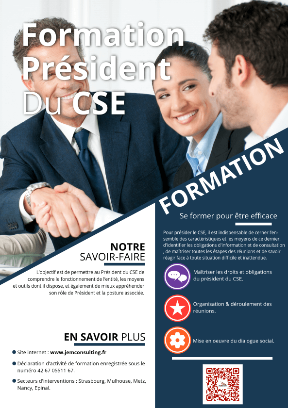 Présider Le CSE Par Jem Consulting Alsace.