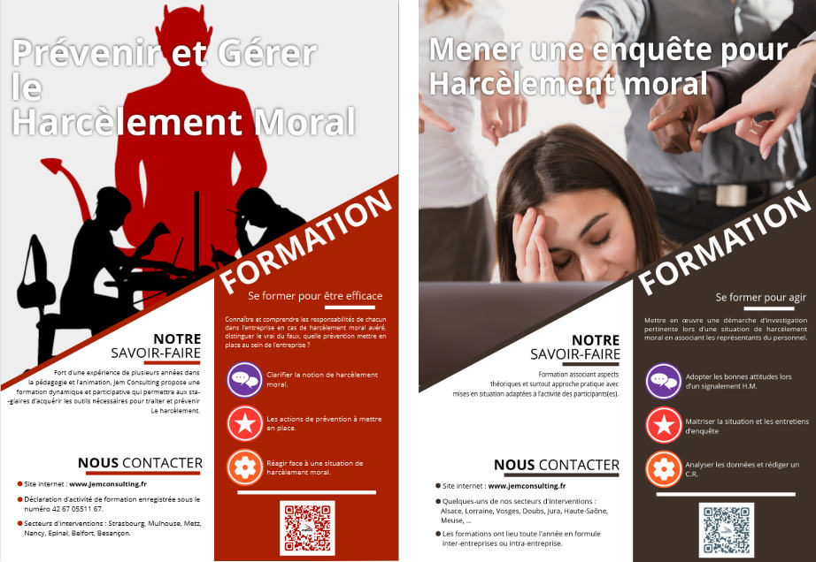 Mener une enquête pour harcèlement moral